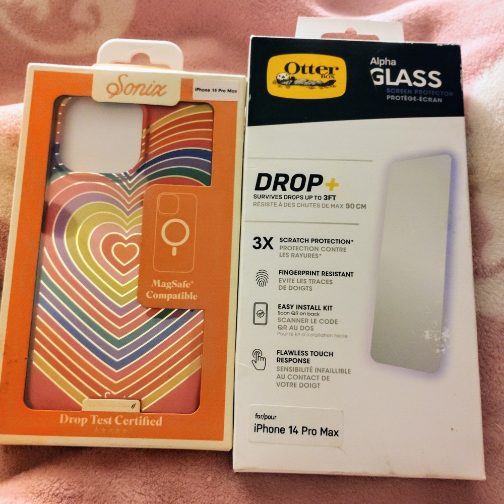 iPhone 14 phone case & screen cover